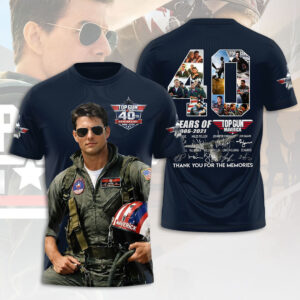 Top Gun 40th Anniversary 3D Apparel - HOATT18058