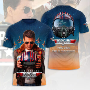 Top Gun 40th Anniversary 3D Apparel - HOATT18086