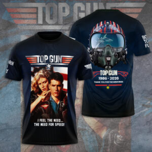 Top Gun 40th Anniversary 3D Apparel - GNE6288