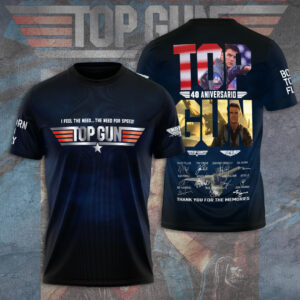 Top Gun 40th Anniversary 3D Apparel - GNE6289