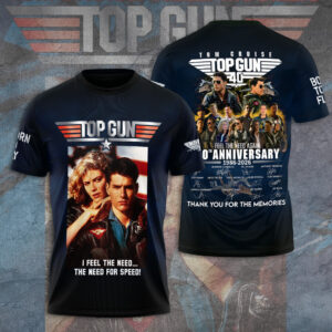 Top Gun 40th Anniversary 3D Apparel - GNE6448