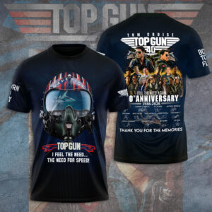 Top Gun 40th Anniversary 3D Apparel - GNE6450