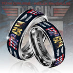 Top Gun 40th Anniversary Custom Alloy Ring – GNE6456