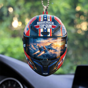 Top Gun 40th Anniversary Custom shape 2-sided Acrylic Car Ornament - TANTN23135