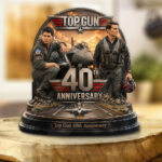 Top Gun 40th Anniversary Custom Shape Acrylic Plaque – GNE6465
