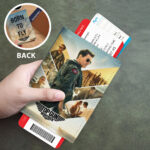 Top Gun 40th Anniversary 2026 Leather Passport Cover – TANTN22906