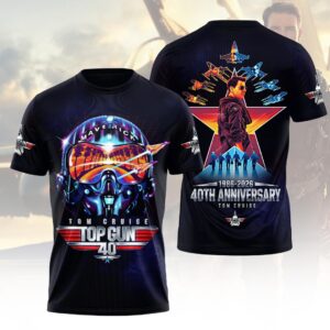 Top Gun 40th Anniversary 3D Apparel - HOATT18059