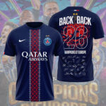 Paris Saint-Germain 25/26 Champions League Champions 3D Apparel – TMTHU6559