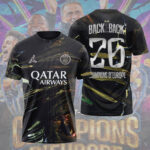 Paris Saint-Germain 25/26 Champions League Champions 3D Apparel – TMTHU6574