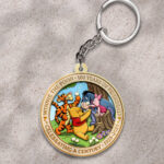 Winnie-the-Pooh 100th Anniversary Custom Shape 2-sided Keychain – HOATT17714