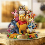 Winnie-the-Pooh 100th Anniversary 2026 Custom Shape Acrylic Plaque – TMTHU6405