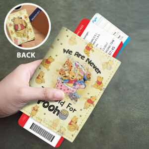 Winnie-the-Pooh 100th Anniversary Leather Passport Cover - TMTHU6392