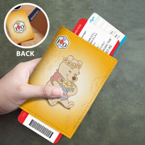 Winnie-the-Pooh 100th Anniversary Leather Passport Cover - TANTN22972