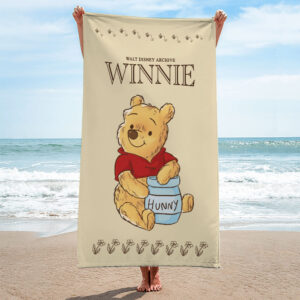 Winnie-the-Pooh Rectangle Beach Towel - TMTHU6126
