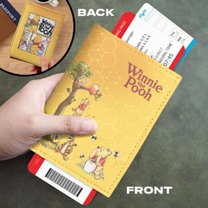 Winnie-the-Pooh Leather Passport Cover - HOATT18252