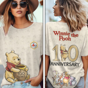 Winnie-the-Pooh 100th Anniversary 3D Apparel - TMTHU6856
