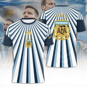 Argentina National Football Pre-Match 2026 3D Apparel - TANTN23468