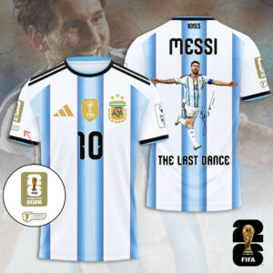 Argentina National Team x Lionel Messi 3D Apparel - TANTN23732