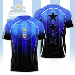Argentina National Football Pre-Match 2026 3D Apparel - TANTN23613