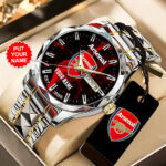Personalized Arsenal FC Alloy Luxury Quartz Watch – TANTN23553