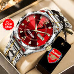 Personalized Arsenal FC Alloy Luxury Quartz Watch – TANTN23599