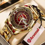 Arsenal FC Alloy Luxury Quartz Watch – TMTHU7105