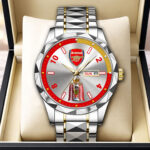 Arsenal FC Premier League Champions 25/26 Alloy Luxury Quartz Watch – HOATT18598