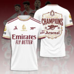 Arsenal FC Premier League Champions 25/26 3D Apparel – HOATT18753