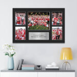 Arsenal FC Premier League Champions 25/26 Rectangle Canvas With Inner Frame – TANTN23491