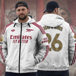 Arsenal FC Premier League Champions 25/26 3D Windbreaker Jacket - TANTN23502