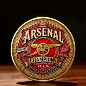 Arsenal FC Premier League Champions 25/26 Commemorative Coin - GNE7046