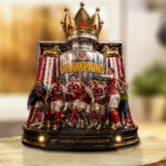 Arsenal FC Premier League Champions 25/26 Custom Shape Acrylic Plaque – GNE6841