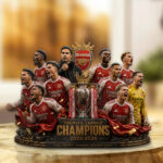 Arsenal FC Premier League Champions 25/26 Custom Shape Acrylic Plaque – GNE6842