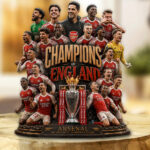 Arsenal FC Premier League Champions 25/26 Custom Shape Acrylic Plaque – GNE6843