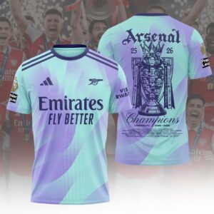 Arsenal FC Premier League Champions 3D Apparel - GNE6876