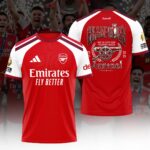 Arsenal FC Premier League Champions 25/26 3D Apparel – HOATT18852