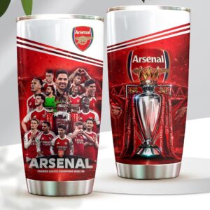 Arsenal FC Premier League Champions 25/26 Tumbler Cup - HOATT18482