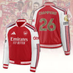 Arsenal FC Premier League Champions 25/26 Varsity Jacket – TANTN23494