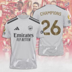 Arsenal FC Premier League Champions 25/26 3D Apparel – TANTN23486