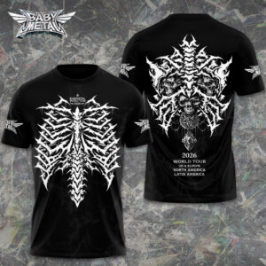 Babymetal World Tour 2026 3D Apparel - GNE6805