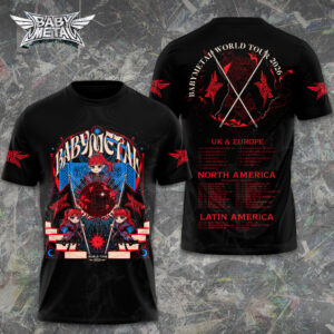 Babymetal World Tour 2026 3D Apparel - GNE6810