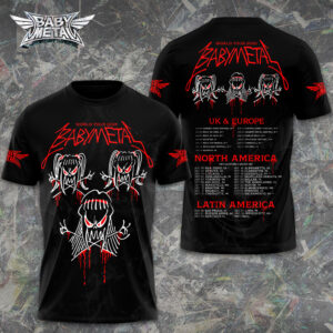 Babymetal World Tour 2026 3D Apparel - GNE6971