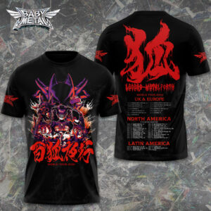 Babymetal World Tour 2026 3D Apparel - GNE6972