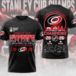 Carolina Hurricanes 2026 Stanley Cup Champions 3D Apparel – TMTHU6967