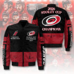 Carolina Hurricanes 2026 Stanley Cup Champions 3D Bomber Jacket – TMTHU6970