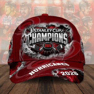 Carolina Hurricanes 2026 Stanley Cup Champions Classic Cap - TMTHU6841