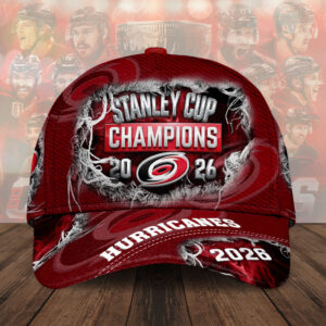 Carolina Hurricanes 2026 Stanley Cup Champions Classic Cap - TMTHU6872