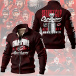 Carolina Hurricanes 2026 Stanley Cup Champions Thick Knit Fleece Jacket – TMTHU6828