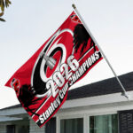 Carolina Hurricanes 3D Double-side House Flag – GNE7092
