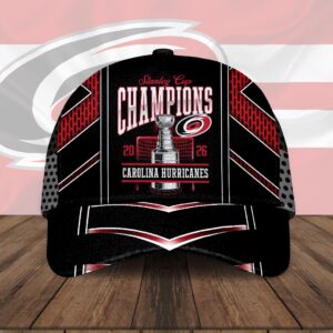 Carolina Hurricanes 2026 Stanley Cup Champions Cap Classic Cap - HOATT18636